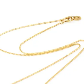32" Gold Curb Chain