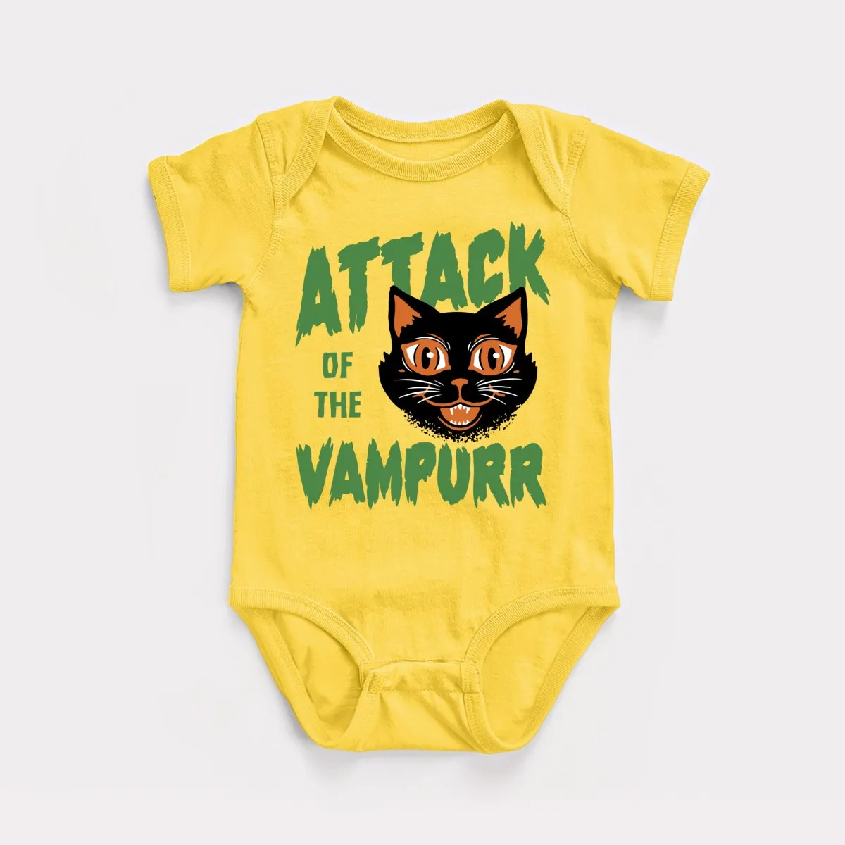 Attack of the Vampurr Baby Bodysuit