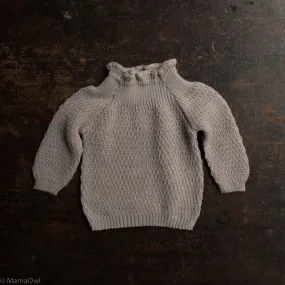 Baby Merino Wool Sweater - Beige