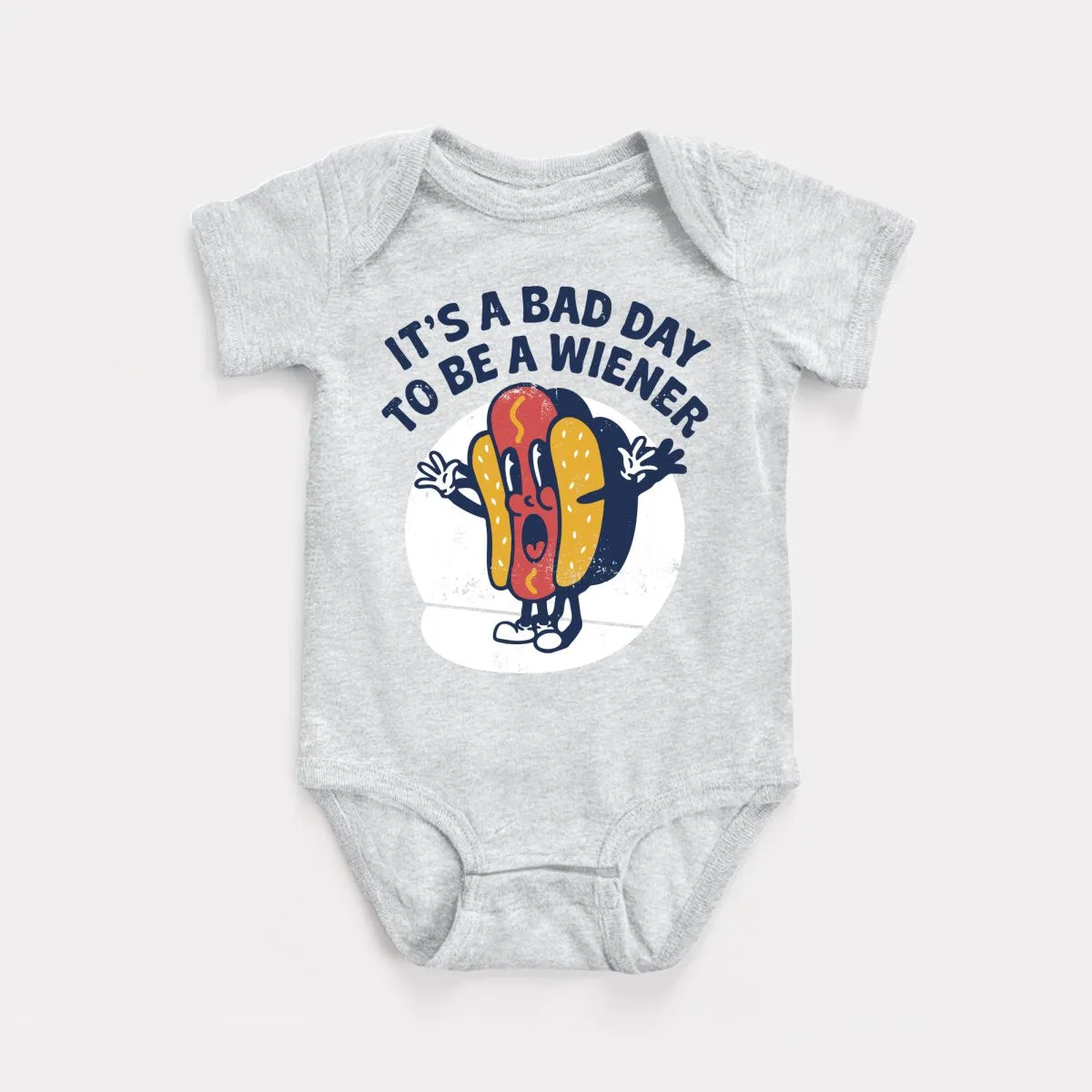 Bad Day To Be A Wiener Baby Bodysuit