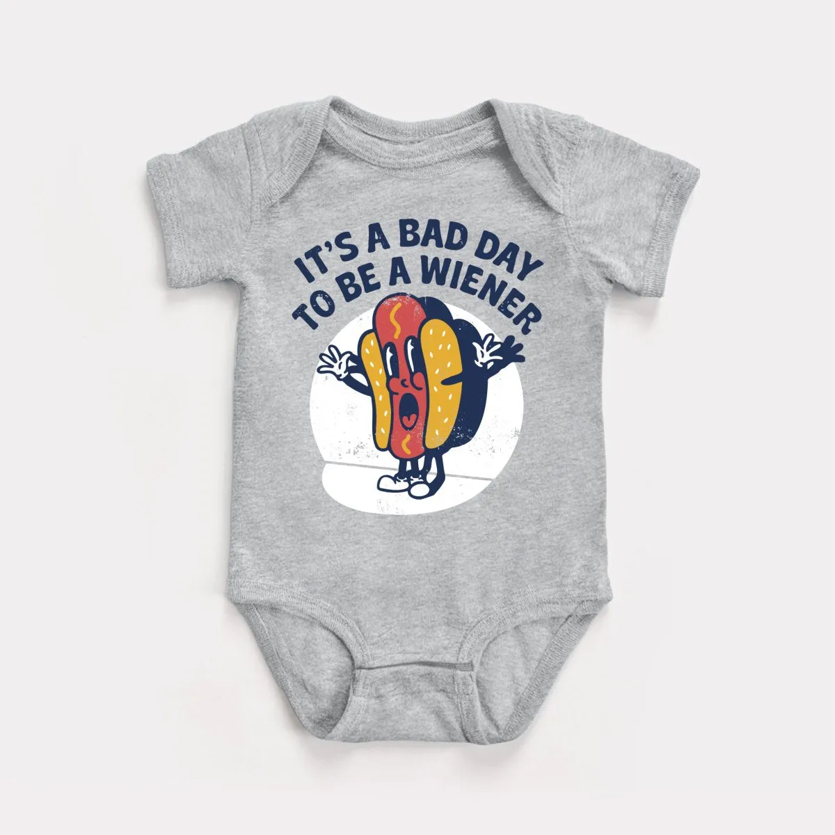 Bad Day To Be A Wiener Baby Bodysuit