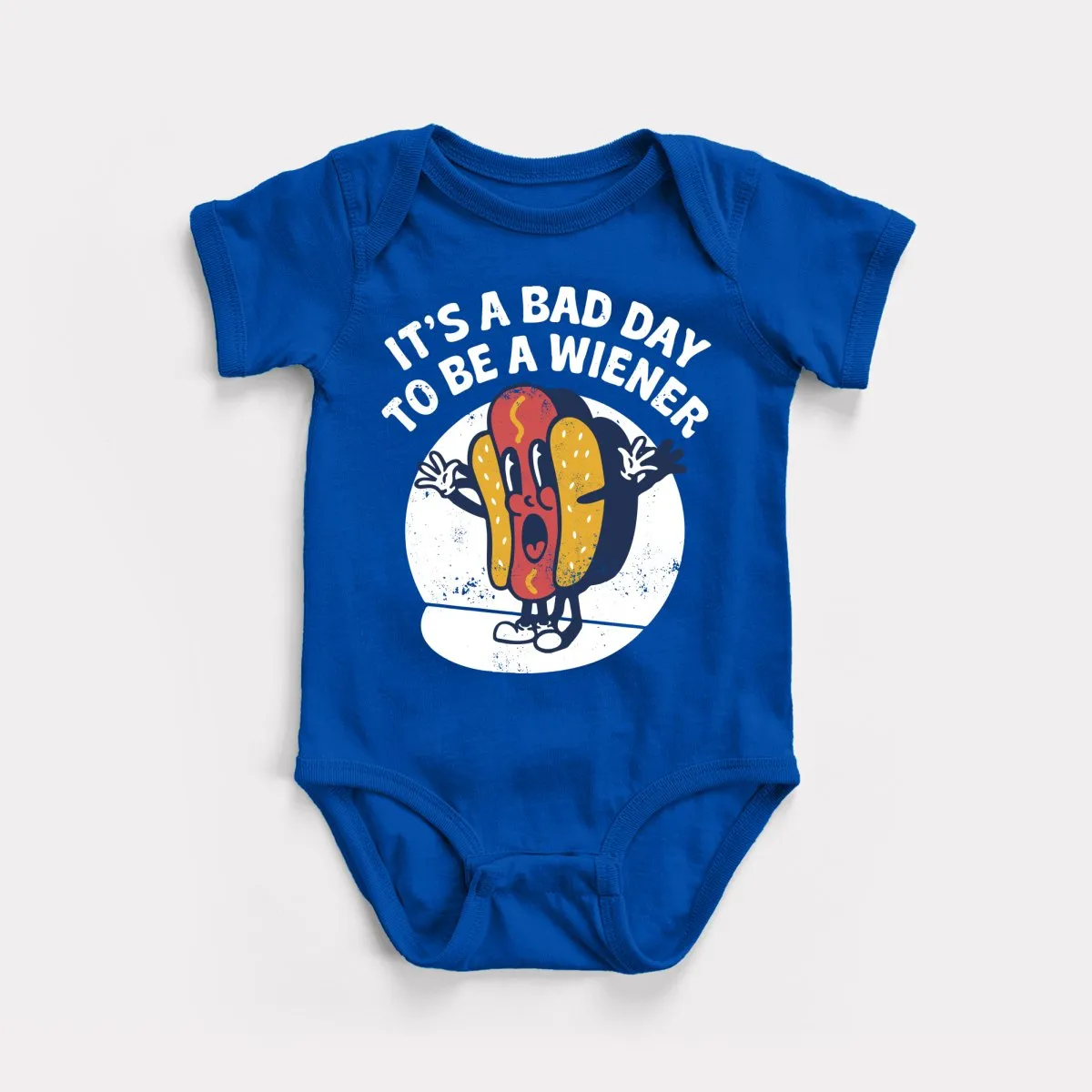 Bad Day To Be A Wiener Baby Bodysuit