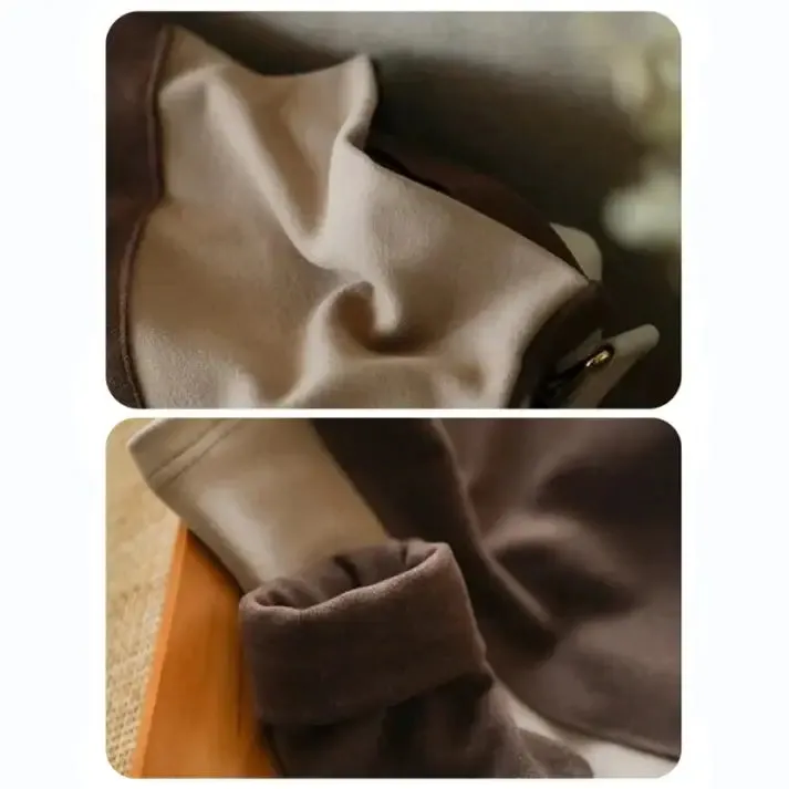 💃[Best Gift for Her] Fashion Casual Button-Spliced Warm Top