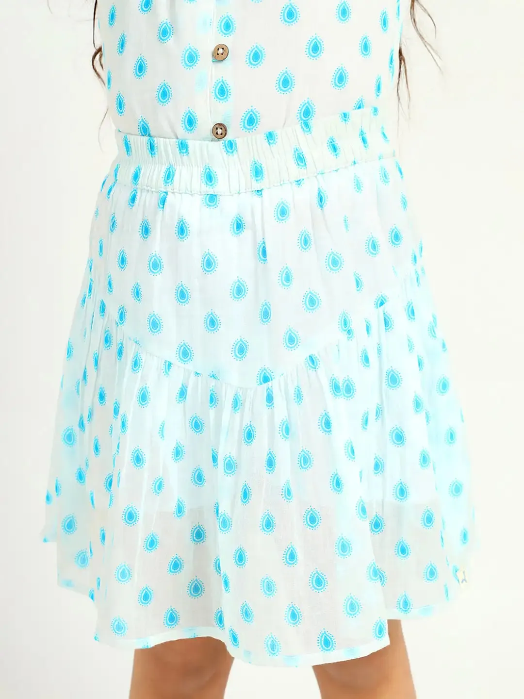 Blue Paisley Set