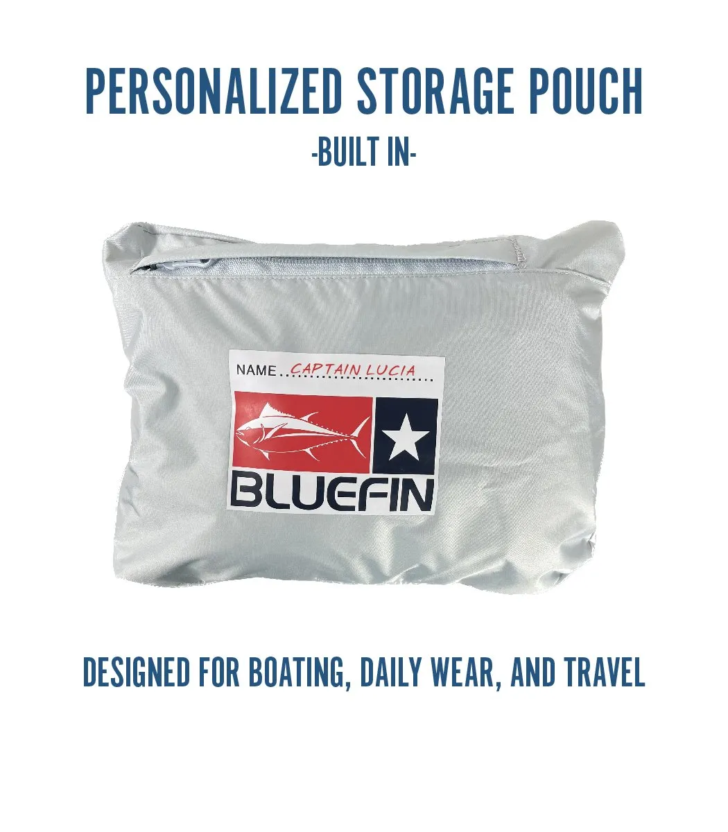 BLUEFIN LADIES FULL ZIPPER JACKET