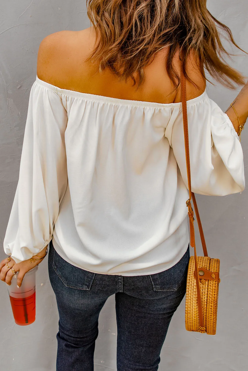 Bohemian Off-the-Shoulder Top