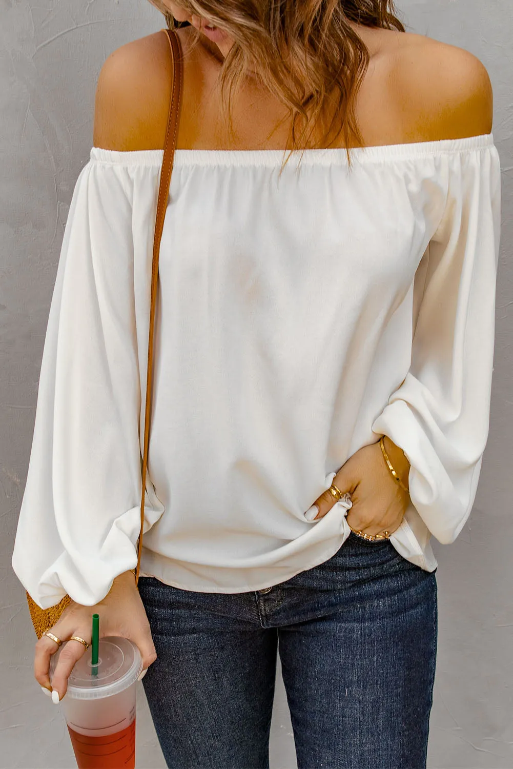 Bohemian Off-the-Shoulder Top