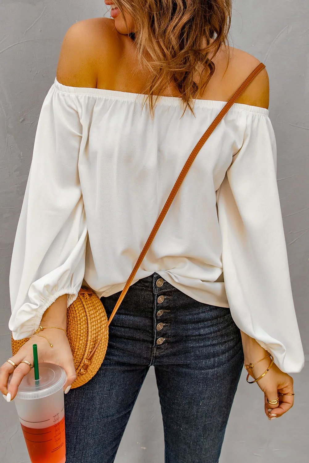 Bohemian Off-the-Shoulder Top