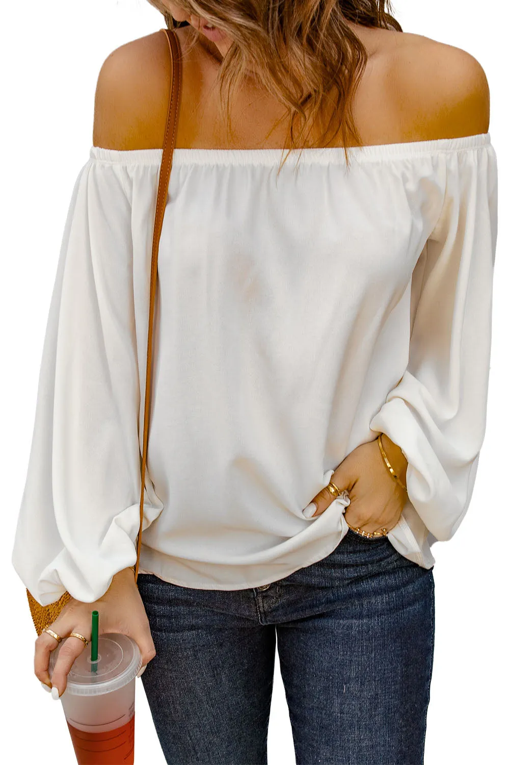 Bohemian Off-the-Shoulder Top
