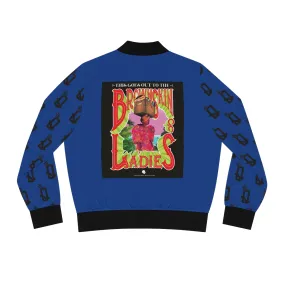 Brown Skin Ladies (Blue) Bomber Jacket