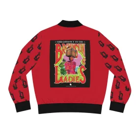 Brown Skin Ladies (RED) Bomber Jacket