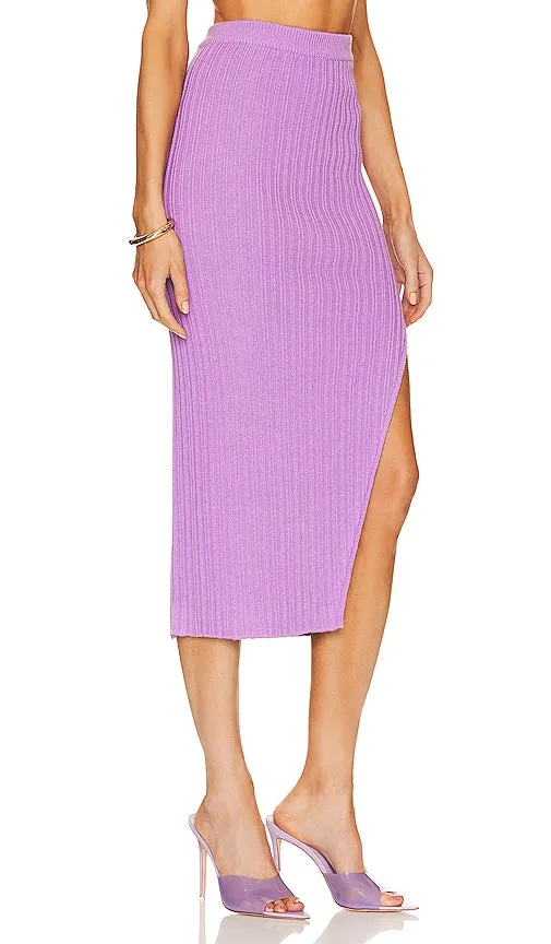 Camila Coelho Lyon Skirt in Purple