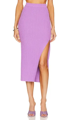Camila Coelho Lyon Skirt in Purple