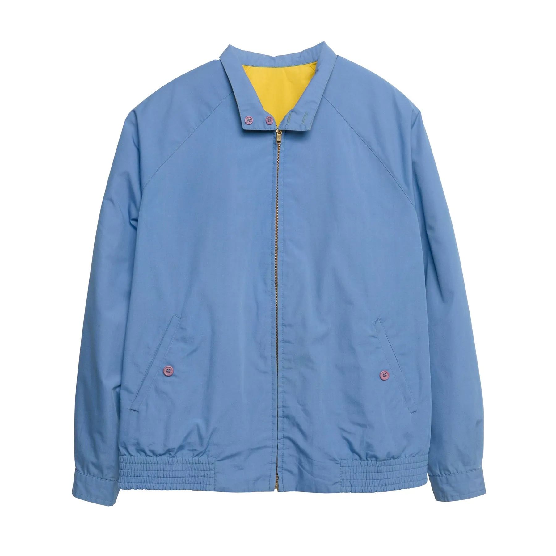 Canvas Weave Reversible Western Raglan Sleeve Bomber