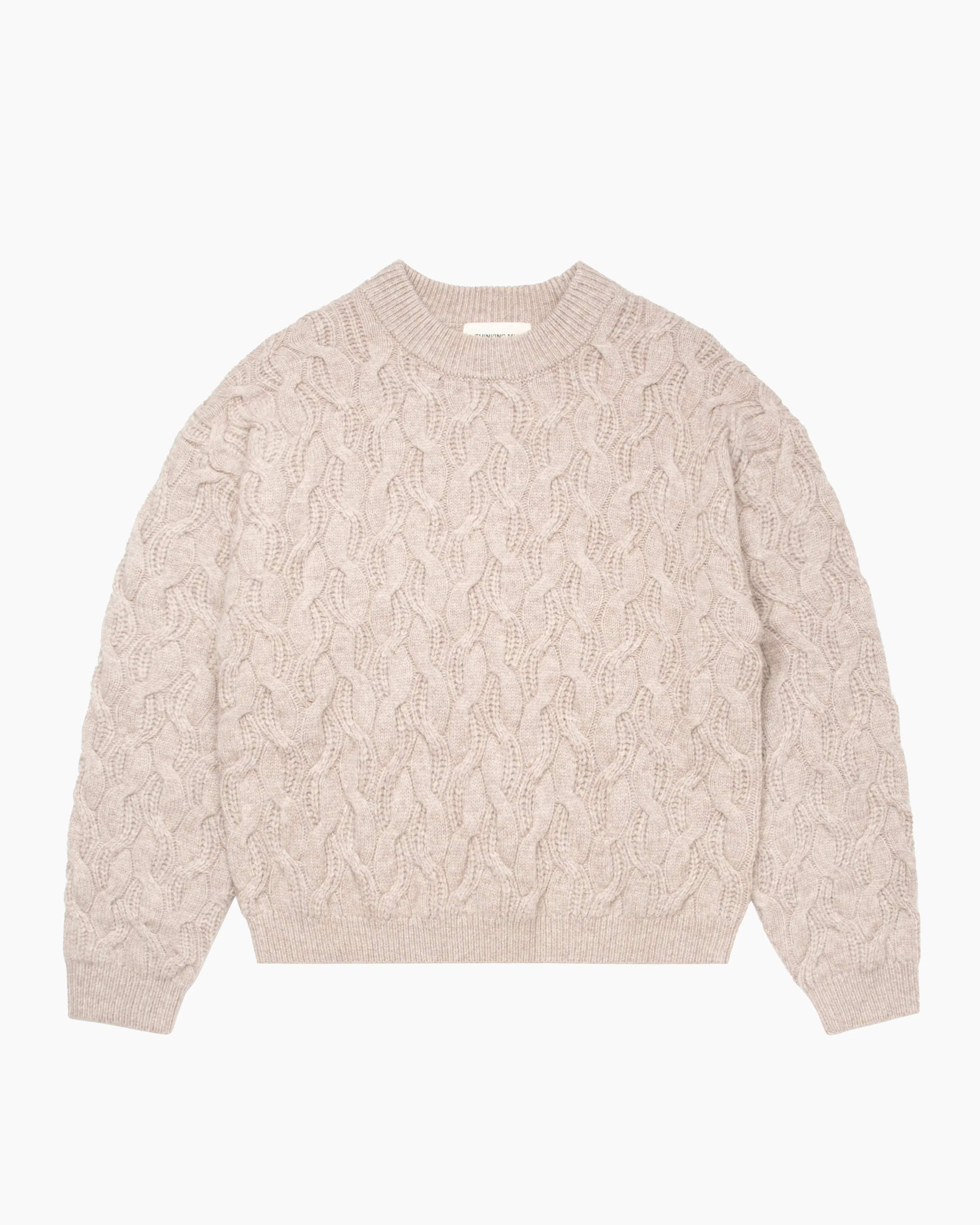 Carmen Braided Wool Sweater