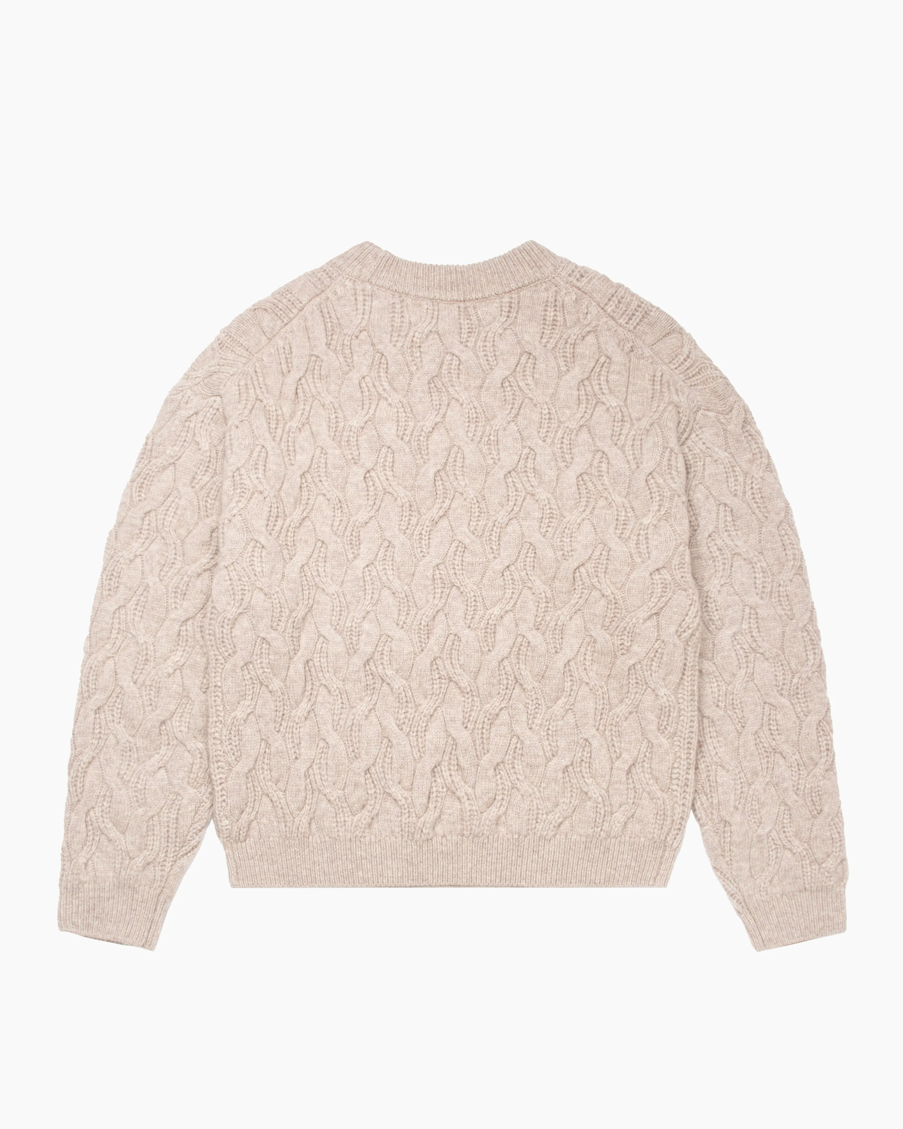 Carmen Braided Wool Sweater