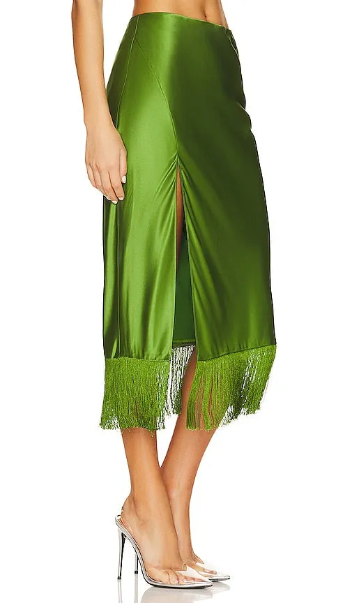 Cinq a Sept Klara Skirt in Green