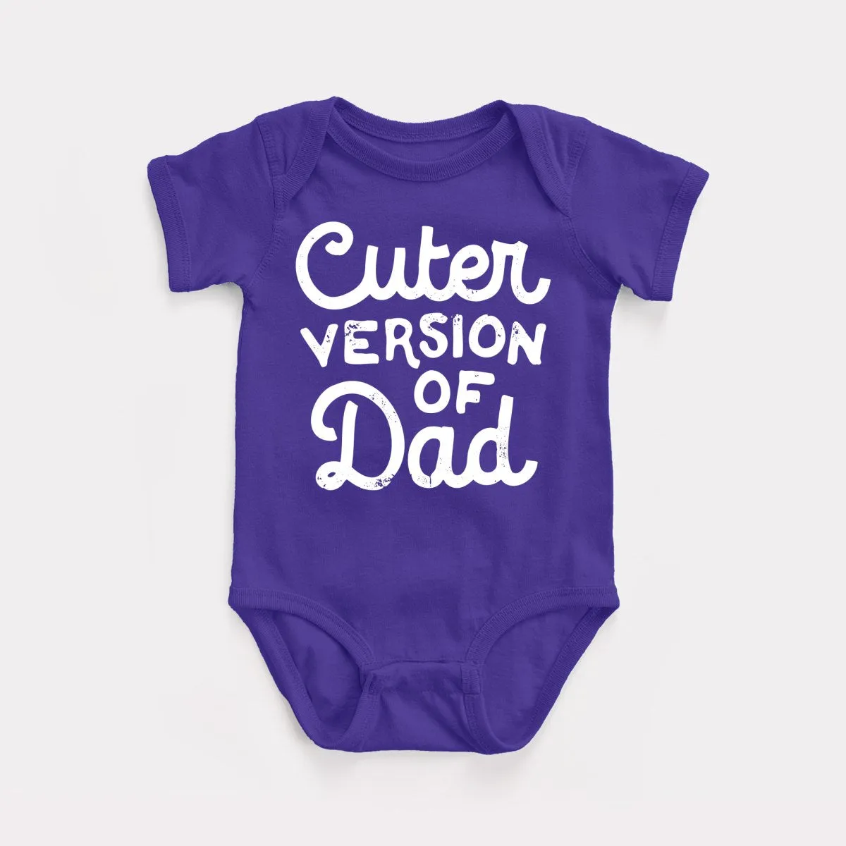 Cuter Version Of Dad Baby Bodysuit