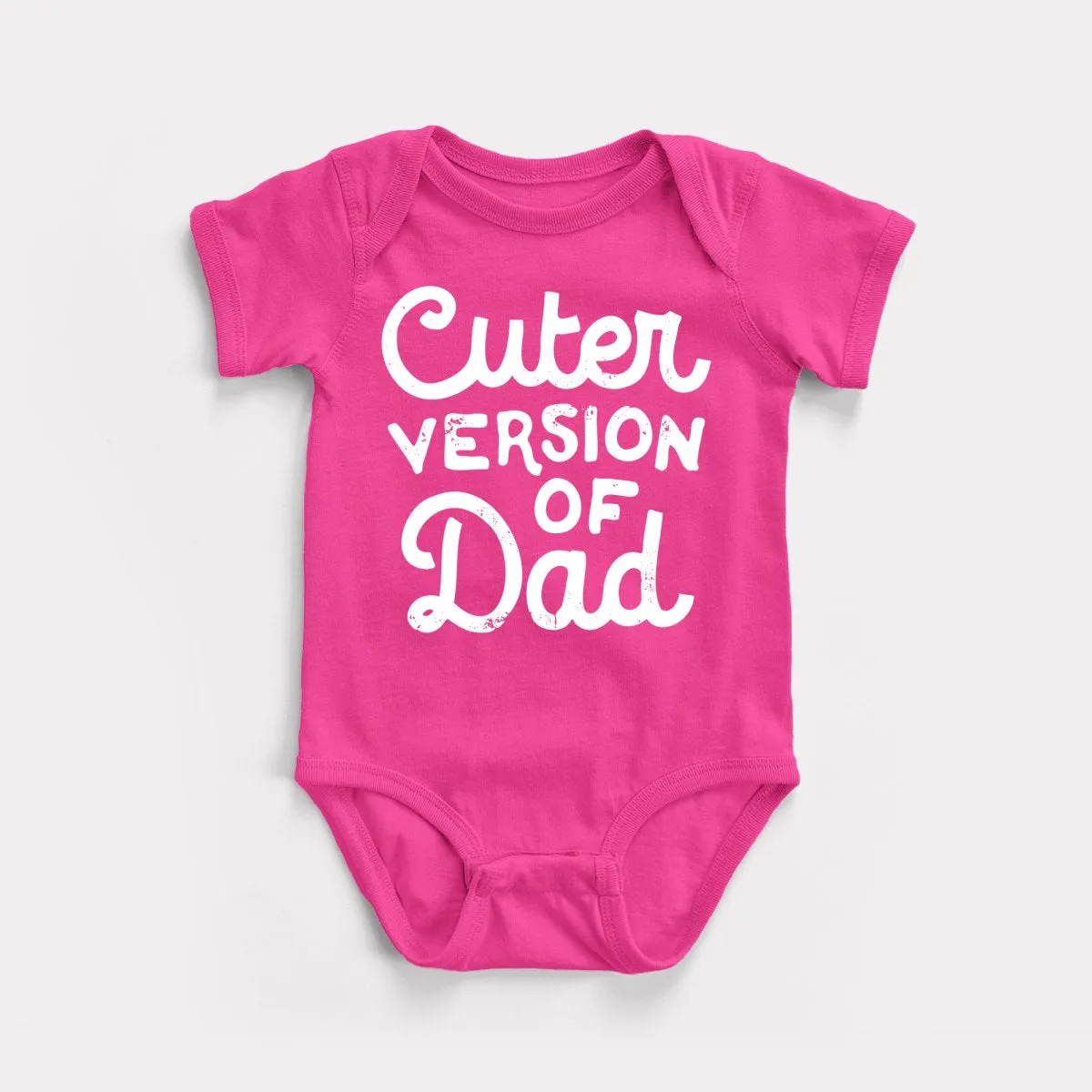 Cuter Version Of Dad Baby Bodysuit