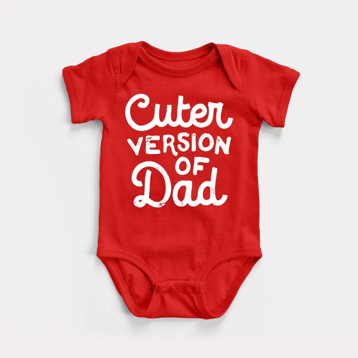 Cuter Version Of Dad Baby Bodysuit