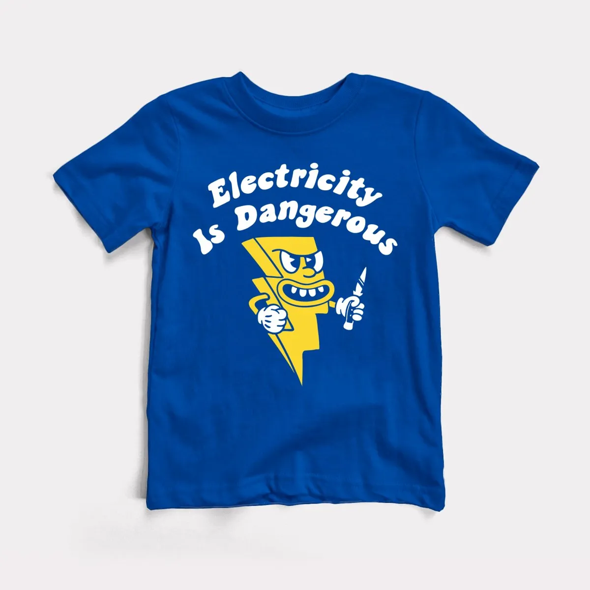 Electricity Is Dangerous Toddler Tee
