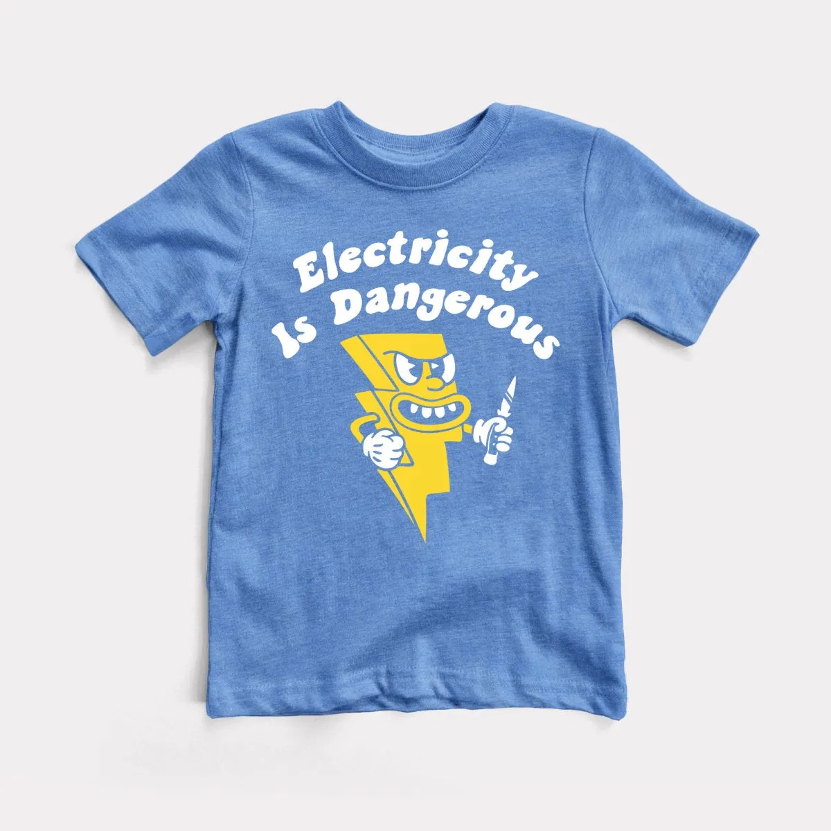 Electricity Is Dangerous Toddler Tee