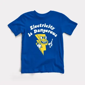 Electricity Is Dangerous Toddler Tee