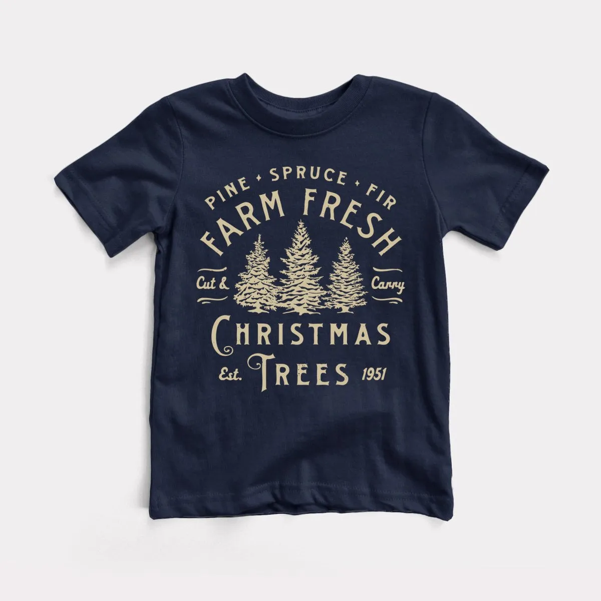 Farm Fresh Christmas Trees Toddler Tee