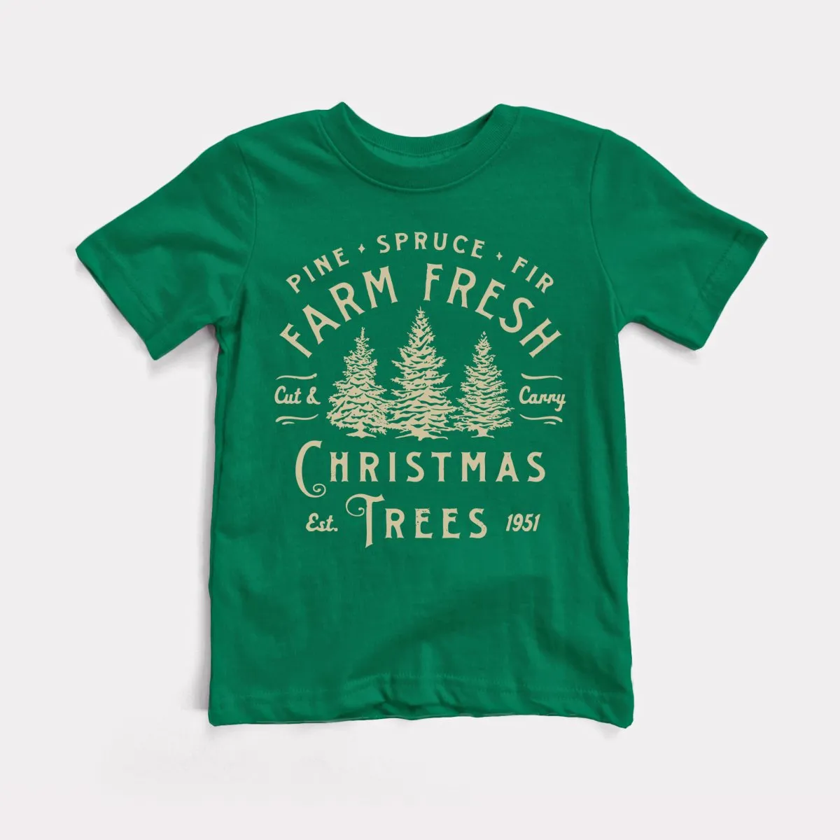 Farm Fresh Christmas Trees Toddler Tee