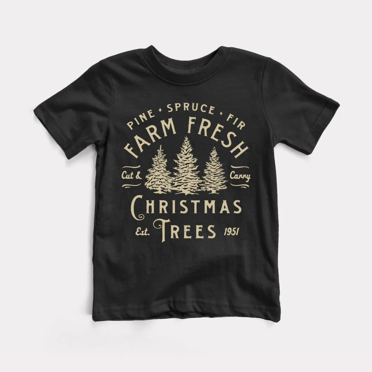 Farm Fresh Christmas Trees Toddler Tee