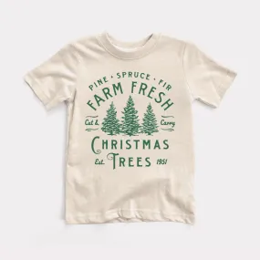 Farm Fresh Christmas Trees Toddler Tee
