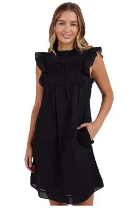 FOXWOOD FREYA DRESS - BLACK