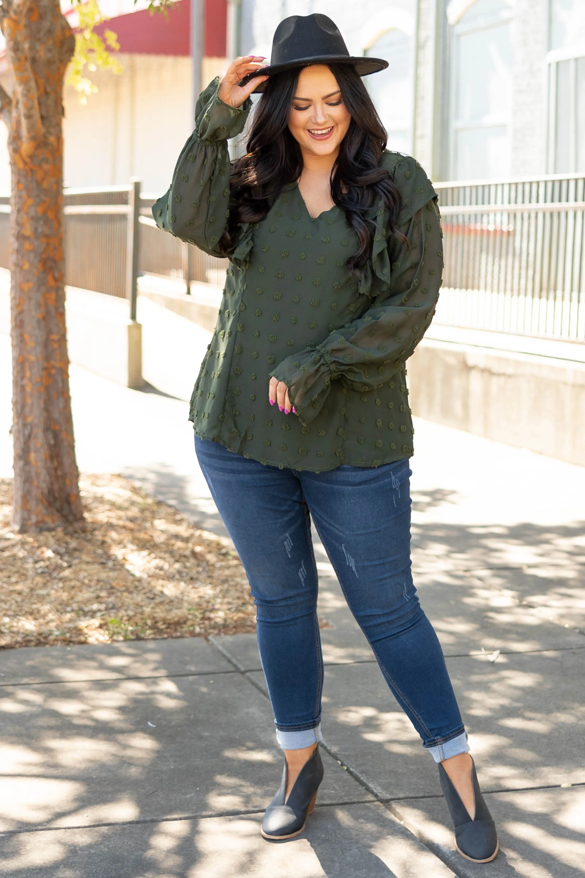Fresh Outlook Top, Olive