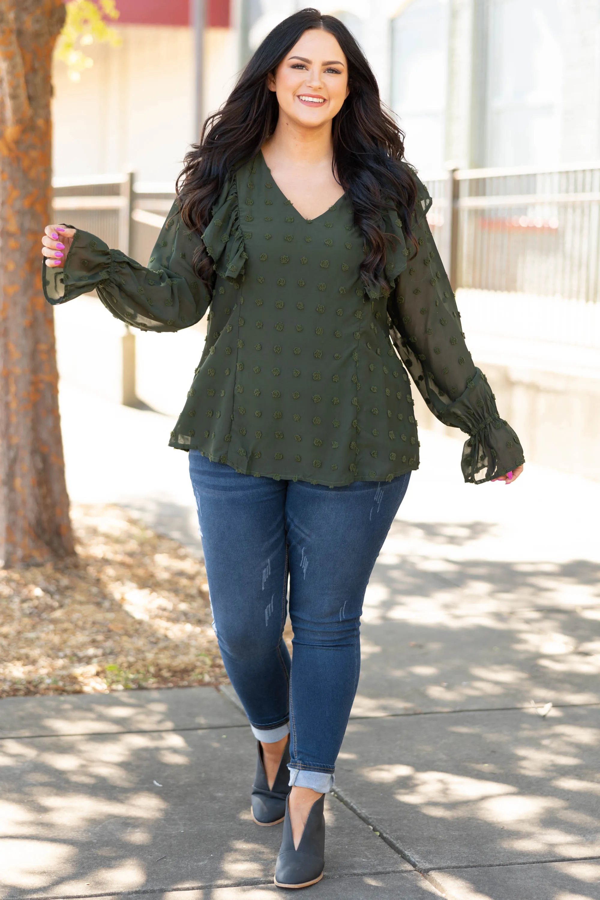 Fresh Outlook Top, Olive
