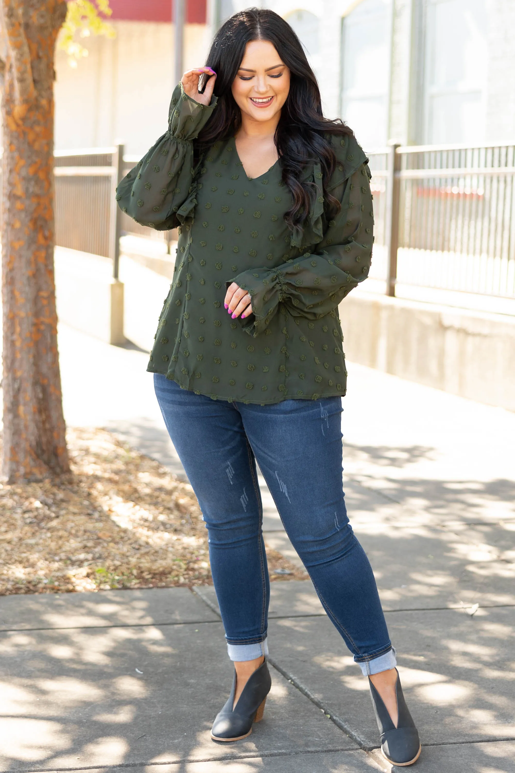 Fresh Outlook Top, Olive