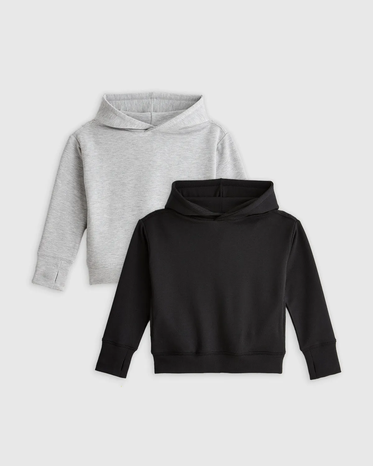Girls SuperSoft Fleece Pullover Hoodie (2 Pack)