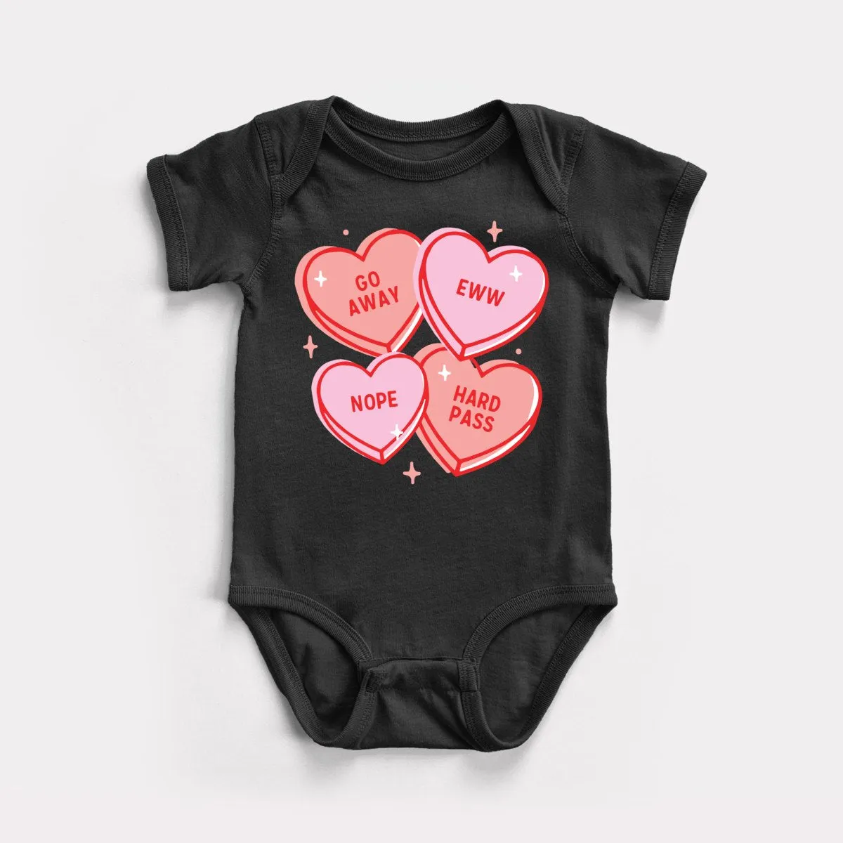 Go Away Eww Nope Baby Bodysuit