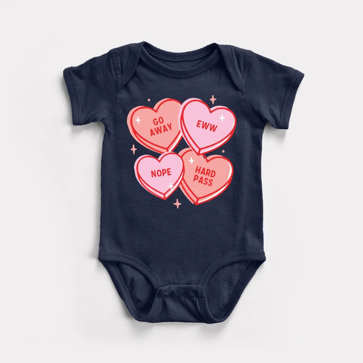 Go Away Eww Nope Baby Bodysuit