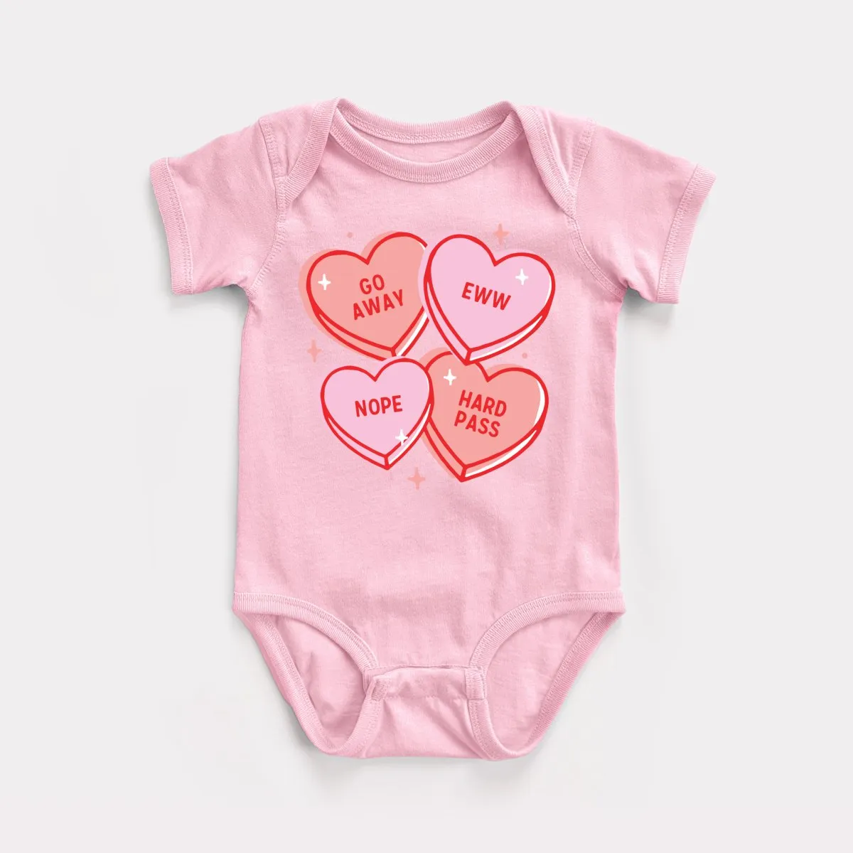 Go Away Eww Nope Baby Bodysuit
