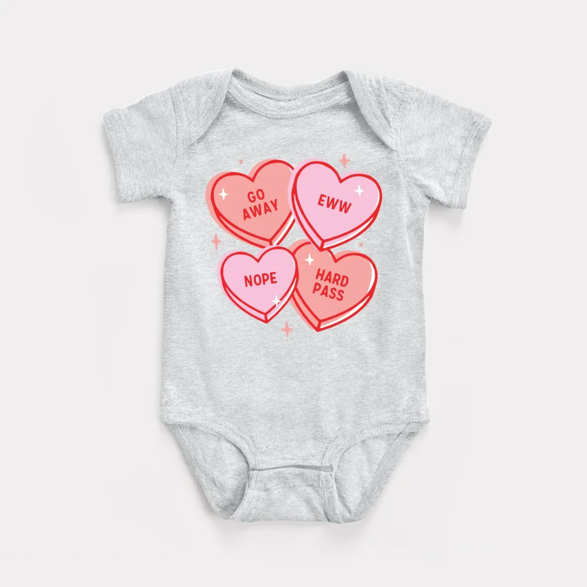 Go Away Eww Nope Baby Bodysuit