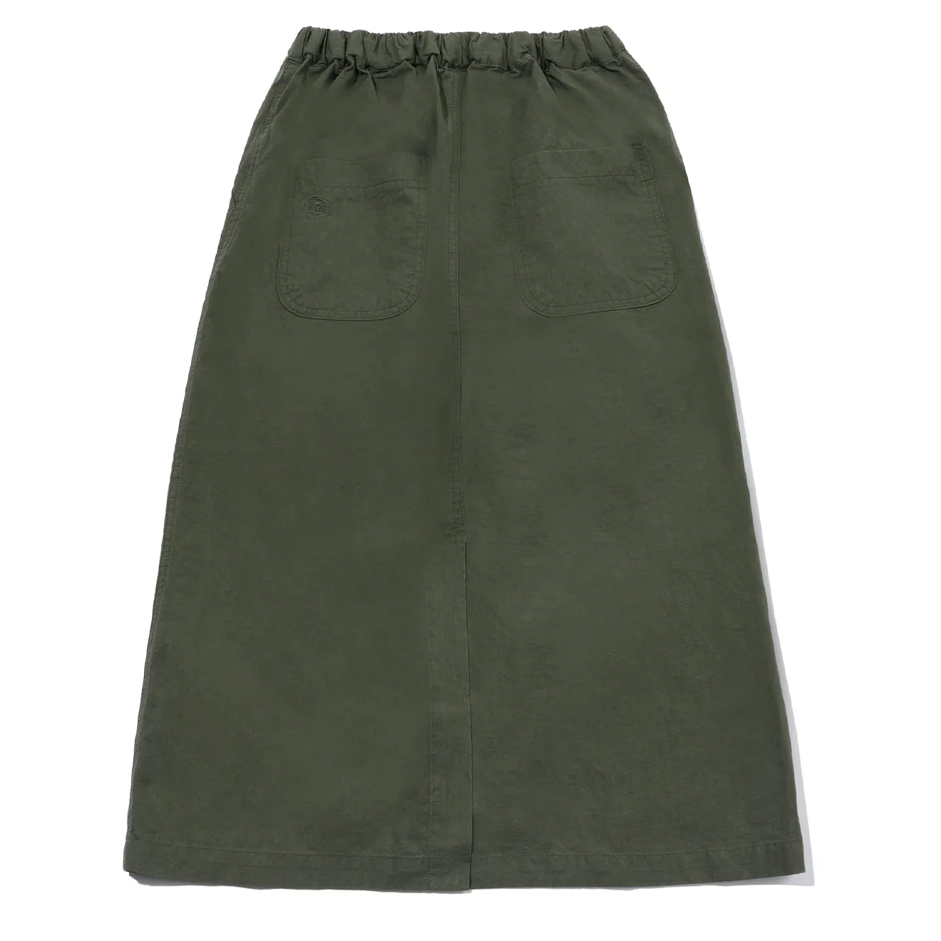 Kappy Womens Cotton Fatigue Skirt Khaki