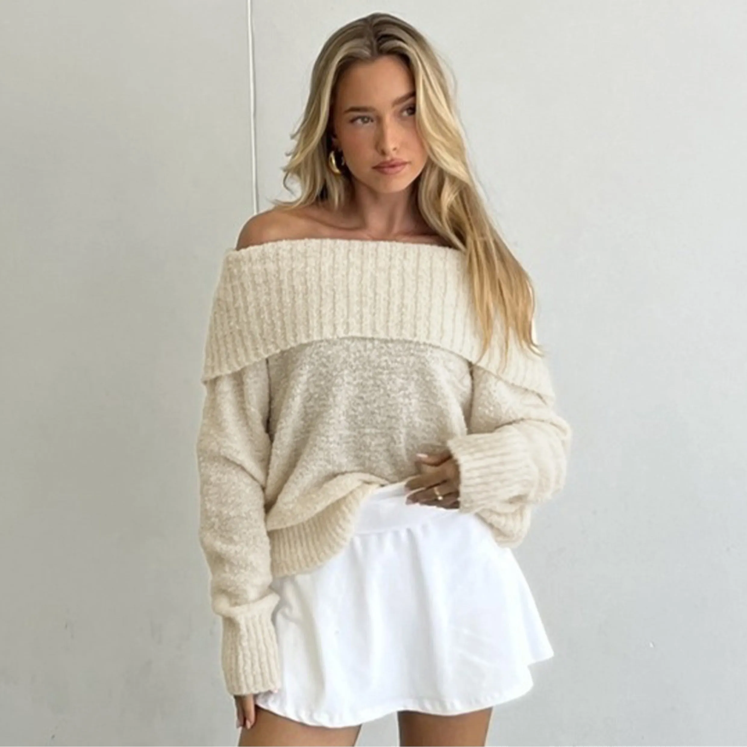 Keyla Cuffed Long Sleeve Sweater