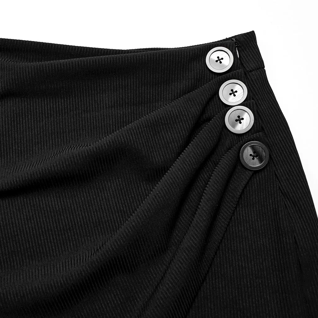 Knitted split long skirt OPQ-1442BQF