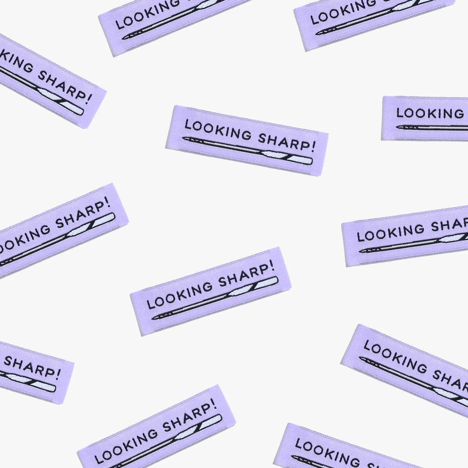 Looking Sharp ~ 6 Sew-in Labels