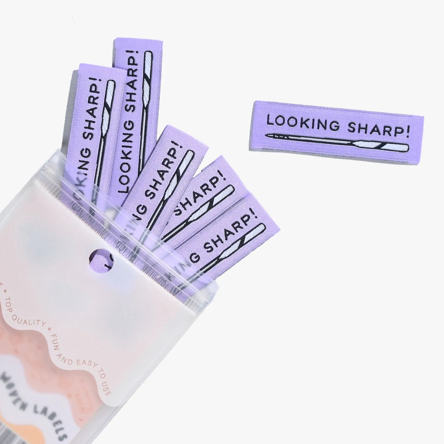 Looking Sharp ~ 6 Sew-in Labels