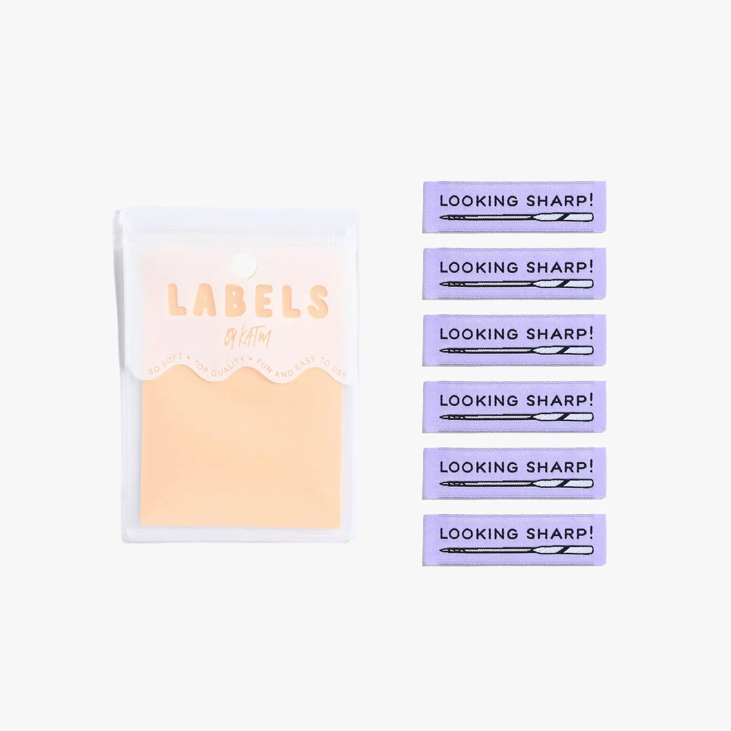 Looking Sharp ~ 6 Sew-in Labels