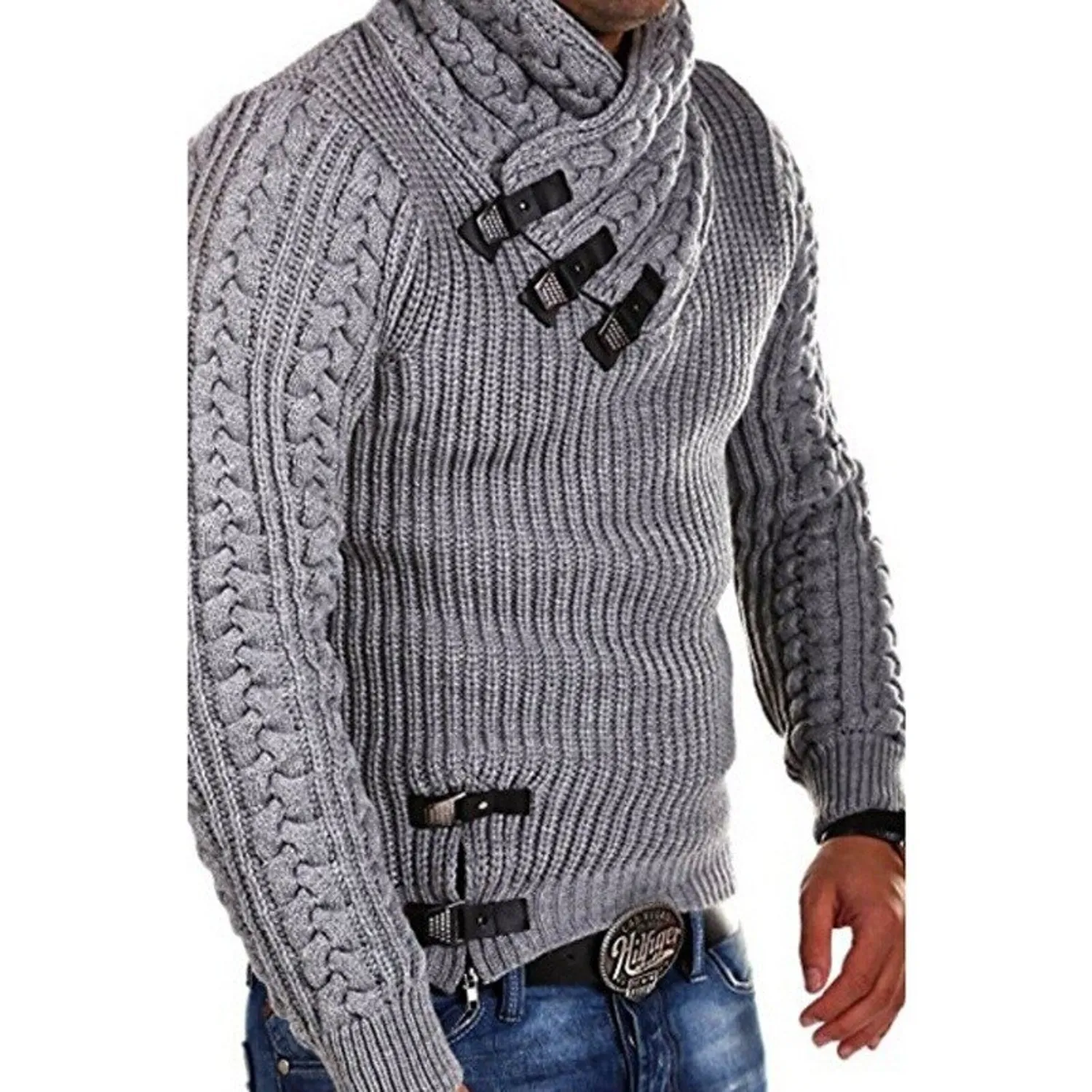Men's Autumn/Winter Warm Knitted Sweater