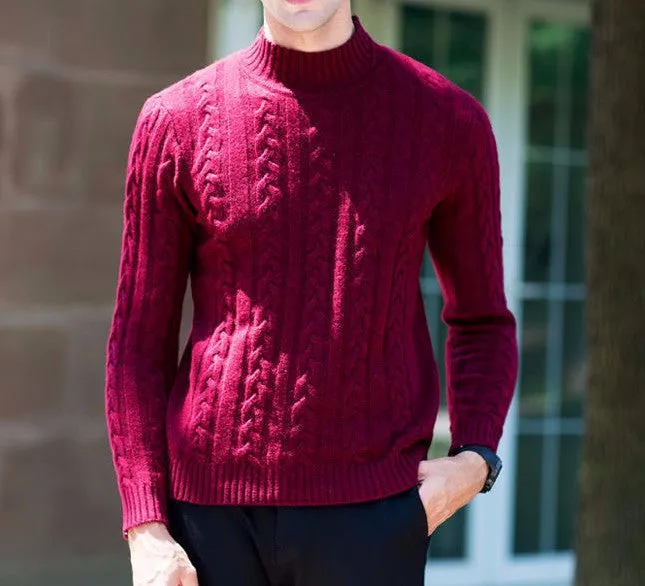 Men's High Quality Winter Thick Warm Christmas Sweater