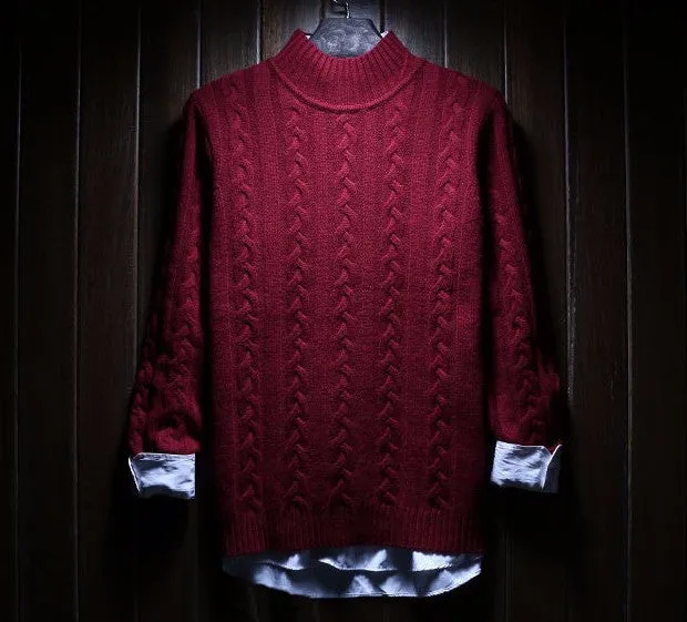 Men's High Quality Winter Thick Warm Christmas Sweater