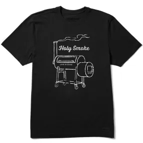 Men's Holy Smoke Smoker Short-Sleeve Crusher-LITE Tee - Jet Black
